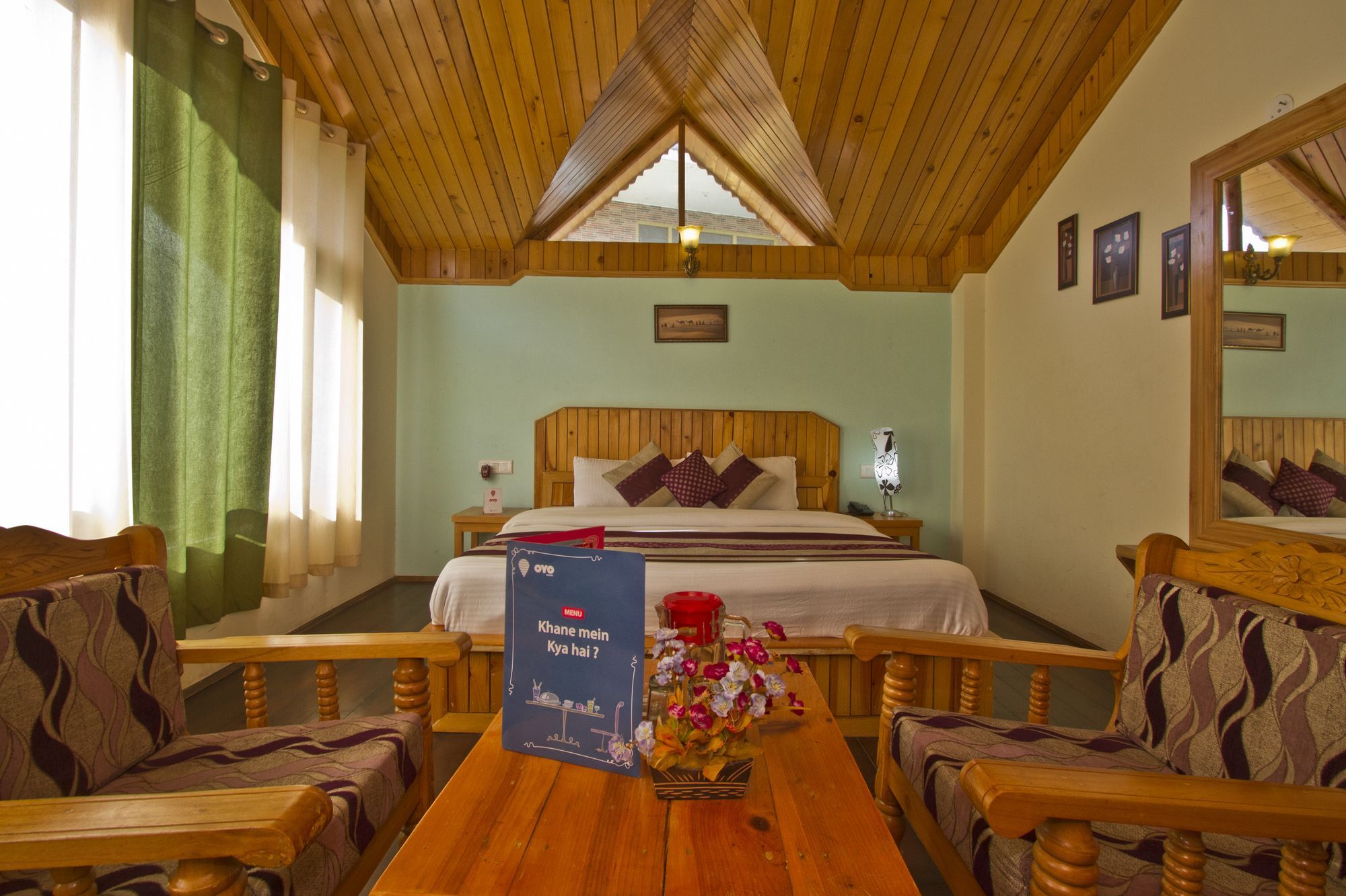 Hotel Mountain Face Manāli Buitenkant foto