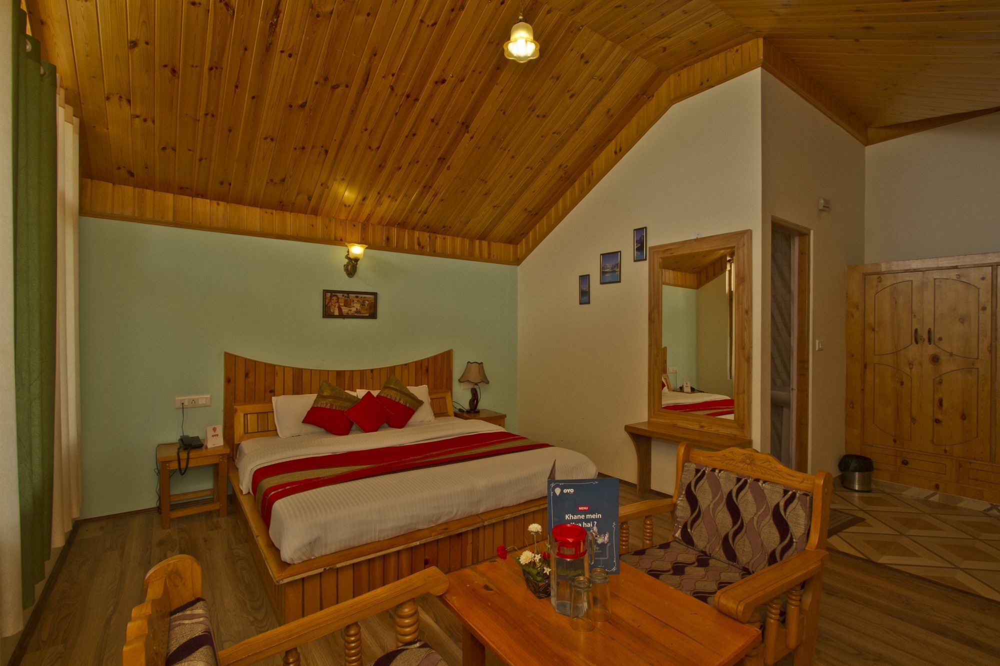 Hotel Mountain Face Manāli Buitenkant foto