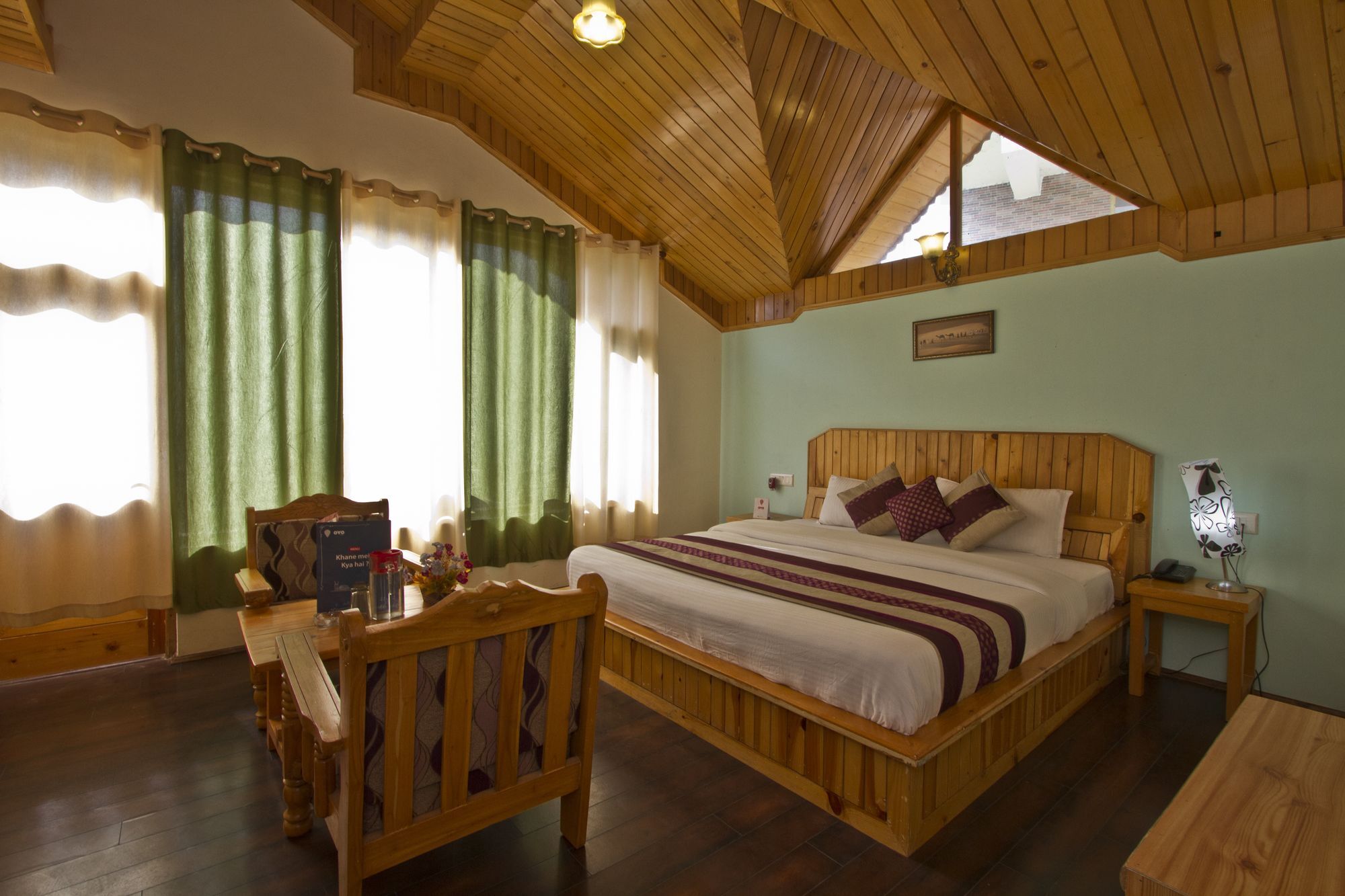 Hotel Mountain Face Manāli Buitenkant foto